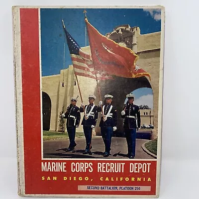 Marine Corps Recruit Depot San Diego Yearbook Second Battalion Platoon 256 1950s • $59.90