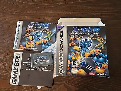 X-Men: Reign Of Apocalypse (Nintendo Game Boy Advance 2001) • $147