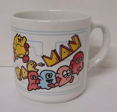 Pac-Man Video Arcade Game Coffee Mug Midway Grindley England Vintage • $16.99