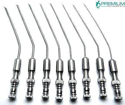 8 Pcs New Premium Surgical Frazier Suction Tubes 56789101112 Instruments • $43.43