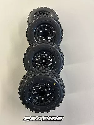 Pro-Line Badlands MX SC M2 MTD Raid Tires/Wheels F/R (4) Traxxas Slash Raptor R • $69.99