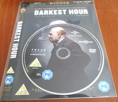 Darkest Hour DVD Drama (2018) Gary Oldman • £2