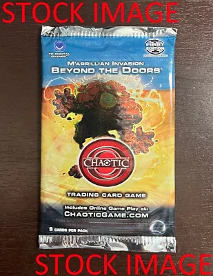 Chaotic BEYOND THE DOORS 1st Edition - Factory Sealed 9 Card Booster Pack • $24.99