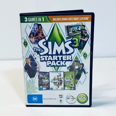 The Sims 3 Starter Pack Original Game + Includes 2 Expansions Complete W/ Manual • $14.99