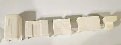 Vintage Marx Dollhouse Furniture White Kitchen 5 Pieces • $9.99