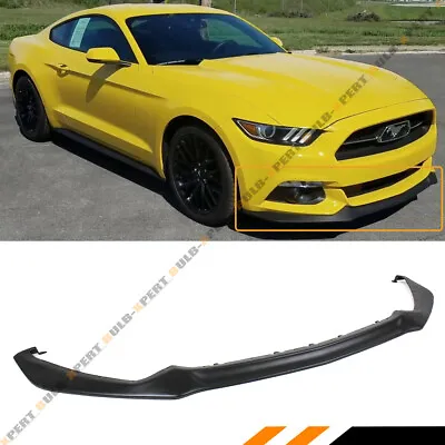 For 2015-17 Mustang Gt Performance Style Front Bumper Lip Chin Spoiler Splitter • $102.99