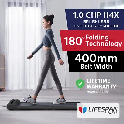 $889 • Buy Lifespan Fitness WalkingPad M2 Compact Smart Home Treadmill 180 Fold Slim Design