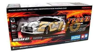 Tamiya EP RC Car 1/10 NISSAN GT-R Drift Spec TT02D Chassis 4WD With ESC 58623 • $515.79