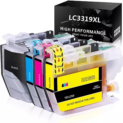 4 Pack LC3319XL LC-3319XL Ink Cartridge Compatible With Brother MFC J5330DW J... • $31.34