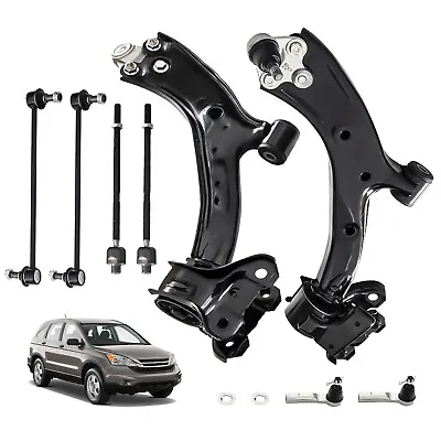 8x Front Lower Control Arm Sway Bar Tie Rods For Honda CR-V CRV 2007-2011 • $118.12