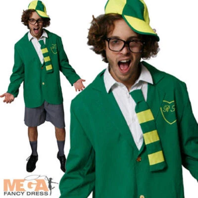 £13.99 • Buy School Boy Uniform Mens Fancy Dress Adults Novelty Stag Party Costume Outfit