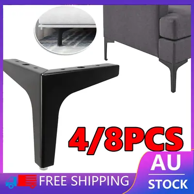 $18.90 • Buy 4pcs Furniture Legs, Furniture Sofa Legs Metal Triangle Feet For Table Cabinet