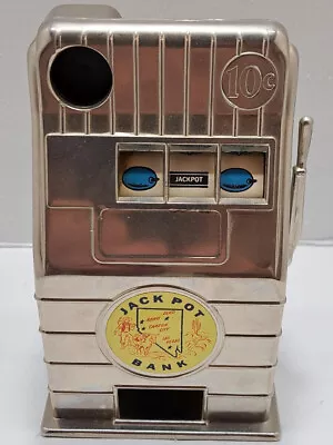 Vintage Jackpot Bank Slot Machine 10 Cents • $9.99