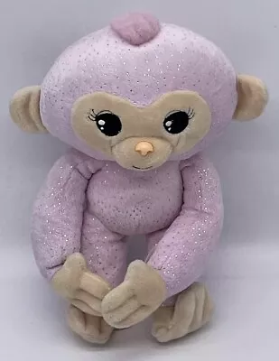 Fingerlings Monkey Pink Sparkle Plush 9  Posable. Chatters When Squeezed.  (13) • $9.99