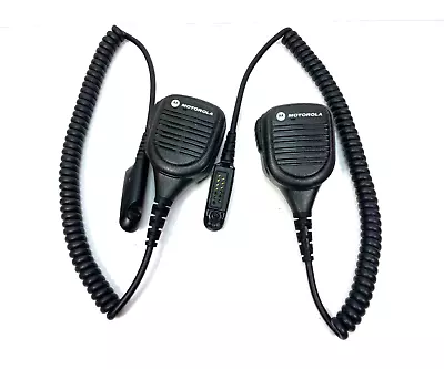 Lot Of 2 Motorola PMMN4039A Remote Speaker Microphone • $34.90