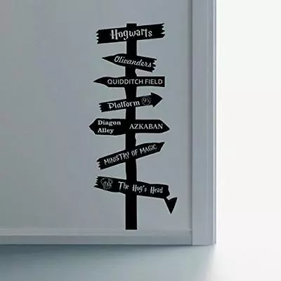 £4.49 • Buy Harry Potter Inspired Road Sign Wall Art Vinyl Decal Sticker