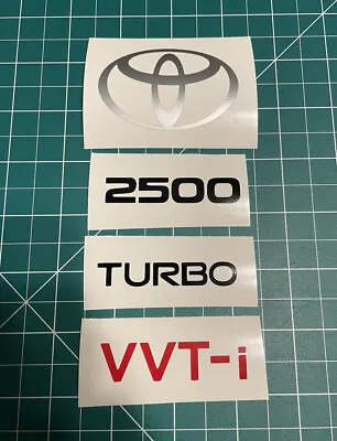Toyota 1JZ-GTE VVTI Coilpack Cover Decals • $21.99
