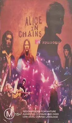 Alice In Chains ‎– MTV Unplugged 1996 VHS • $25