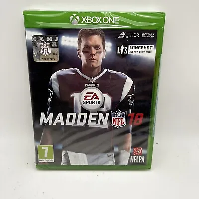 Madden NFL 18 - Xbox One - Brand New Sealed • £5.99