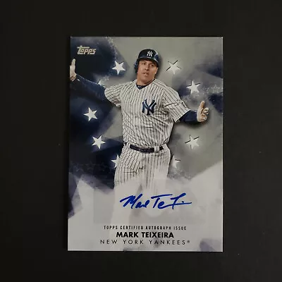 2024 Topps 35th Anniversary Mark Teixeira Auto! Very Nice Immaculate Clean Card! • $20