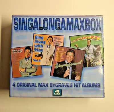 Max Bygraves - Singalongamaxbox [4 CD Box Set] - CD BTVG. Excellent Condition. • £27.75