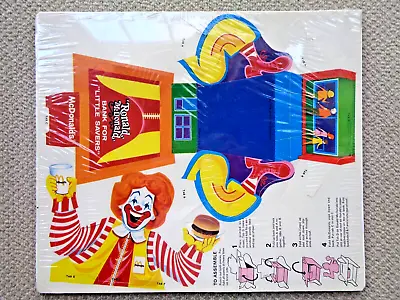 McDonald's 1969 Paper Bank • $18.95