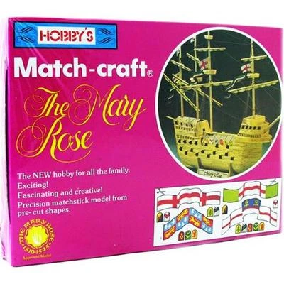 £16.99 • Buy Match Craft The Mary Rose Matchstick Construction Model Kit 11540