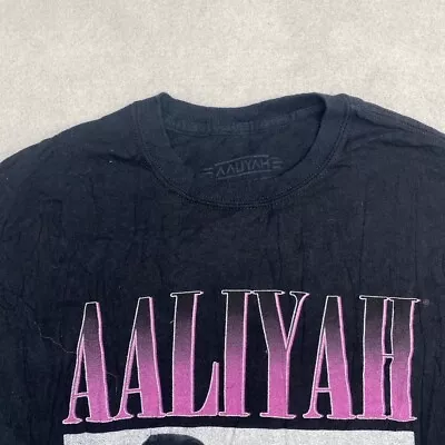 Aaliyah Graphic Tee Thrifted Vintage Style Size S • $14.99