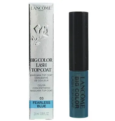 Lancome Big Color Lash Top Coat Mascara 2.8ml - 03 Fearless Blue • £4