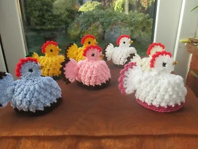Easter Present Hand Crochet Chicken / Chick Egg Cosy  • £2.25