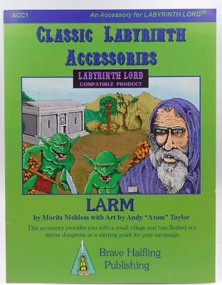 Labyrinth Lord RPG LARM Classic Labyrinth Accessories Moritz Mehlem Et All  Bra • $150