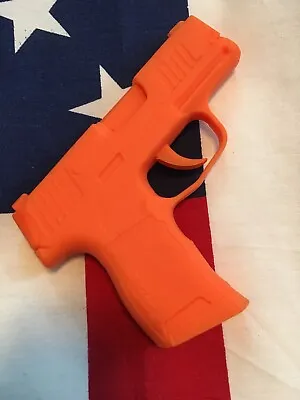 Rubber Training Gun Model Orange Rubber Training Pistol • $17.99