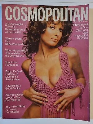 Rare Vintage COSMOPOLITAN MAGAZINE (Feb 1970) W/ Petra Cover + Joyce Carol Oates • $49.99