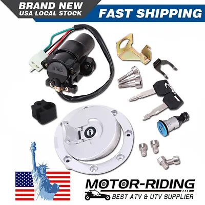 For Honda CBR600F4/F4i 01-06 NEW Ignition Switch Fuel Gas Cap Seat Lock Key Set • $29.95