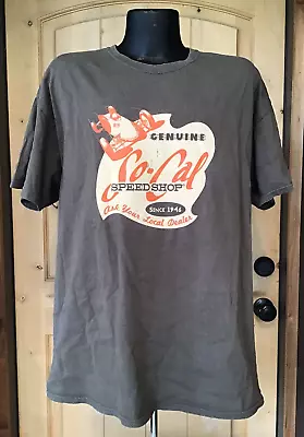 Vintage 90s So Cal Speed Shop Racing Hot Rod Racing T Shirt Distressed Size XL • $29.99