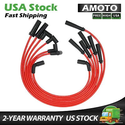 $27.54 • Buy 7X Spark Plug Wires For Chevy GMC Astro Blazer Jimmy 96-07 V6 4.3L M629182