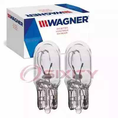 2 Pc Wagner License Plate Light Bulbs For 1974-2016 Ford Aerostar Bronco Uc • $6.20