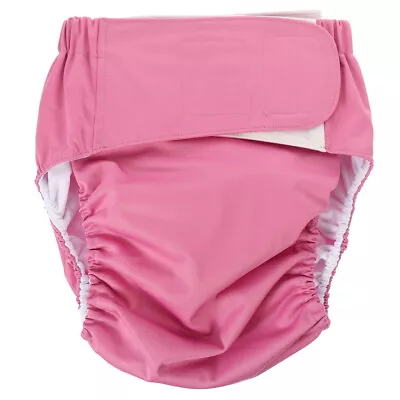  Elderly Diaper Sticky Adult Diaper Reusable Nappy Leakproof Urinal Pant Nappy • £15.78