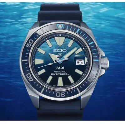 Seiko SRPJ93 Padi Special Edition Blue Dial Automatic Watch 200 Meter Made Japan • $339.88