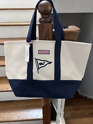 Vineyard Vines Canvas Tote Bag NWT Originally $118 Unisex • $55