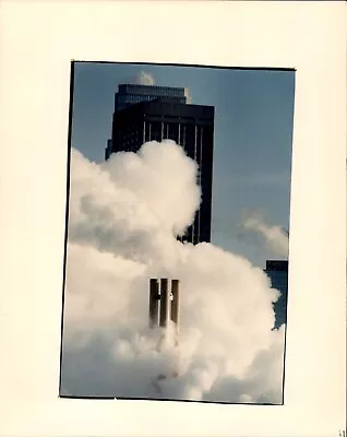 LG350 1989 Original Color Photo STEAM CLOUDS MINNEAPOLIS GARBAGE INCINERATOR • $20