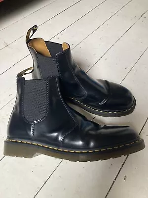 Dr Martens Mens Doc 2976 YS Leather Chelsea Boots Size UK 11 EU 46 • £65