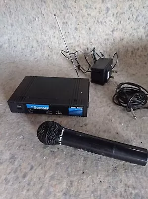 £28 • Buy The Scanner S1 - Wireless Microphone Receiver DJ 