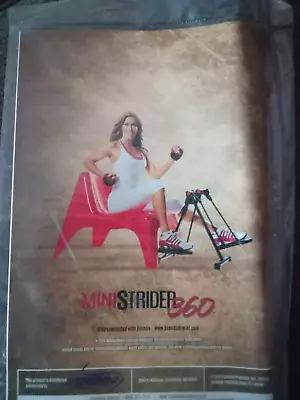 Nib Brenda Dygraf Mini Strider X 360 Exercise Glider No-impact Sit&get Fit & Dvd • $90