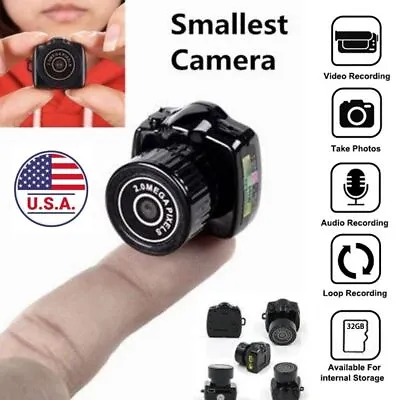 Portable HD Mini Camera Small Camcorder Car Sport Video Recorder DV Micro Cam US • $12.97