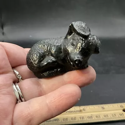 Vintage 1980 Hand Carved Pig.       796a • $14