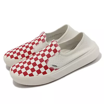 Vans Comfycush One Racing Red Marshmallow Men Unisex Slip On Casual VN0A45J5BOP • $119.90