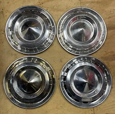 Vintage 1955 56 57 Chevrolet Bel Air 15  Hubcap Wheel Cover - Set Of 4 • $39