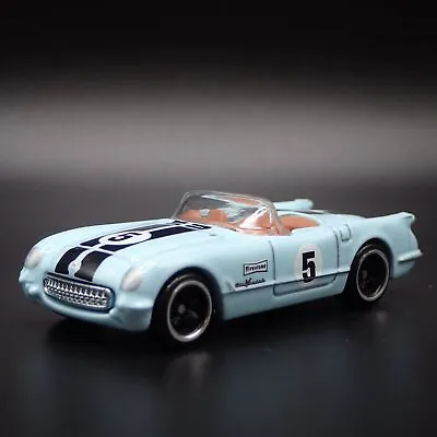 1955 55 Chevy Chevrolet Corvette Convertible Rare 1:64 Scale Diecast Model Car • $9.99