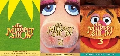 THE MUPPET SHOW TV SERIES COMPLETE SEASONS 1 - 3 New DVD Season 1 2 3 Jim Henson • $42.90